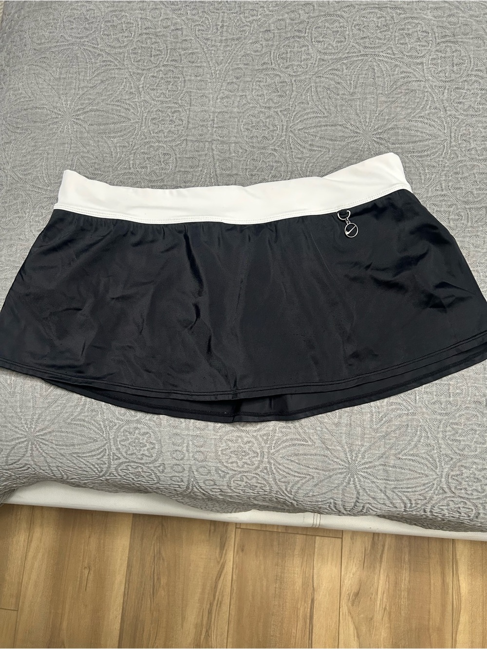 Nike Black Skirt with White Waistband